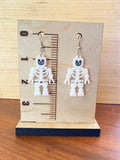 Brick Skeleton Earrings
