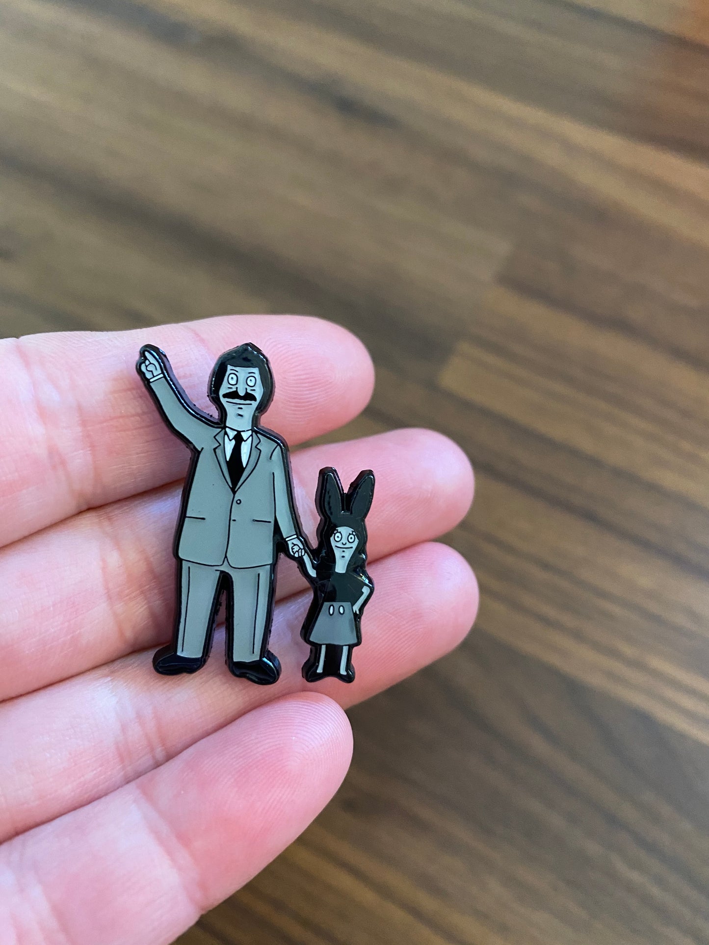 Bob’s Burgers Partners statue Pin