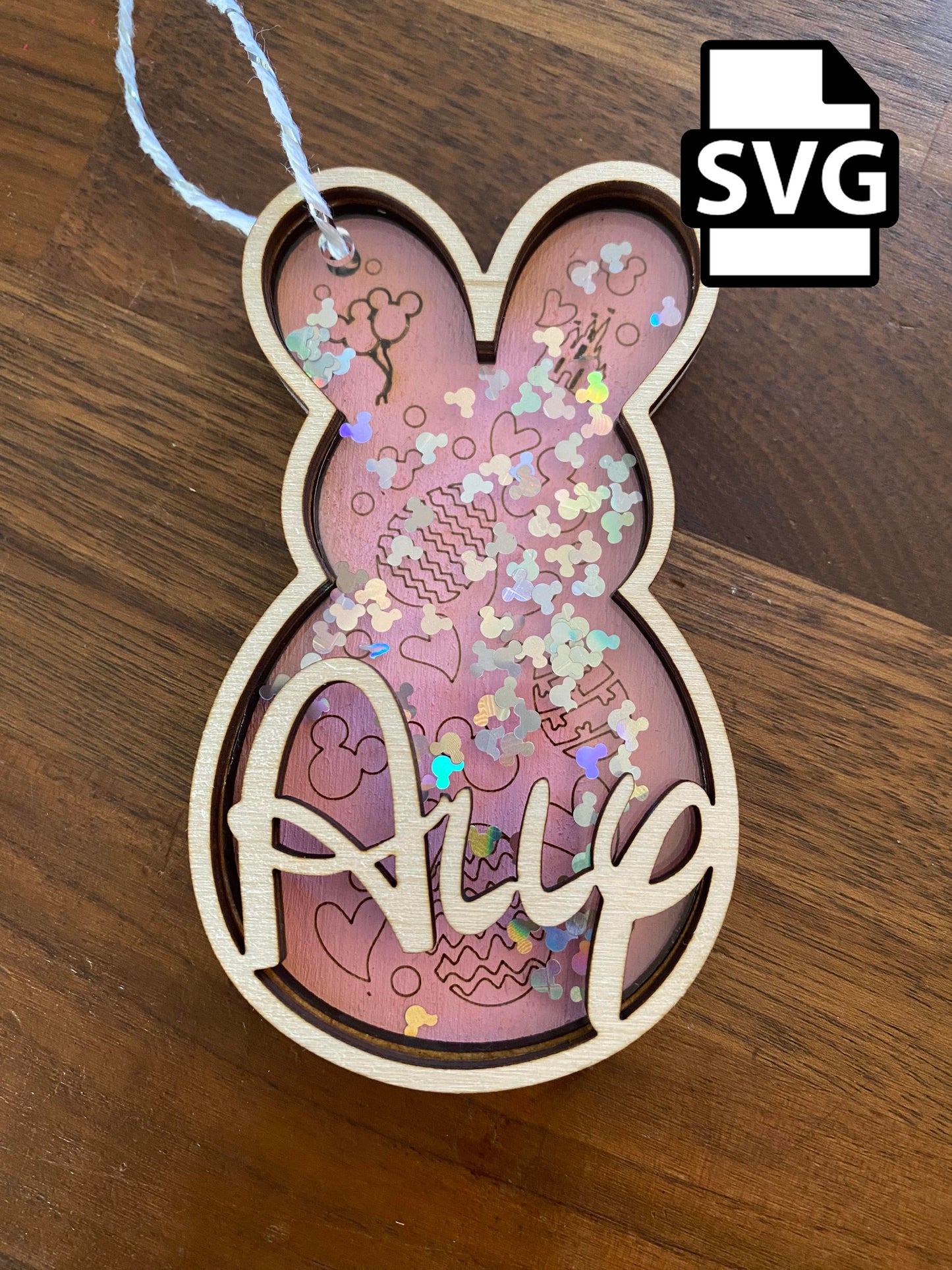 Bunny shaker SVG