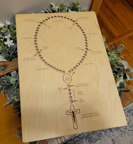 Rosary Teaching Board
